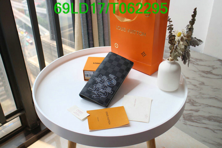 LV Bags-(Mirror)-Wallet-,Code: T062295,$: 69USD