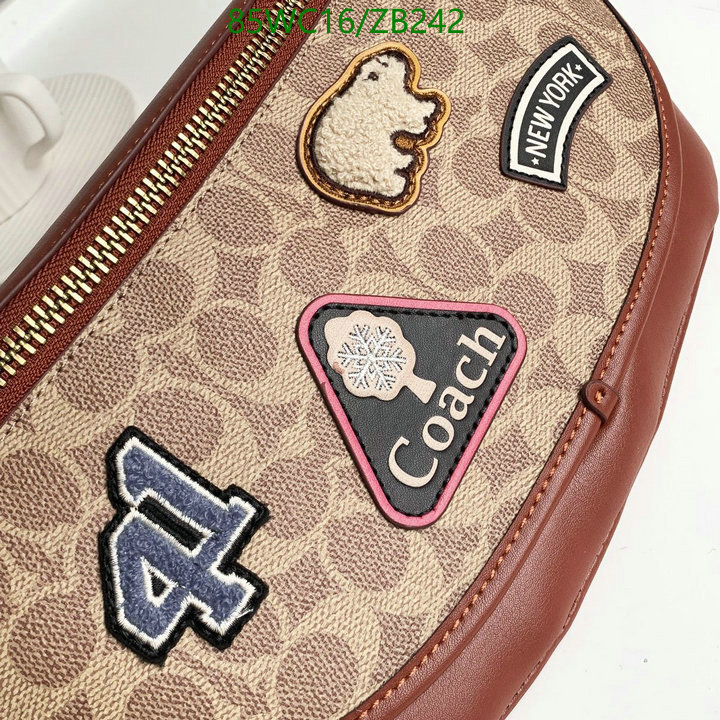 Coach Bag-(4A)-Belt Bag-Chest Bag--,Code: ZB242,$: 85USD