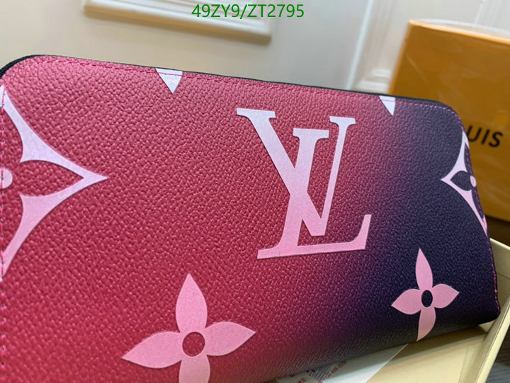 LV Bags-(4A)-Wallet-,Code: ZT2795,$: 49USD