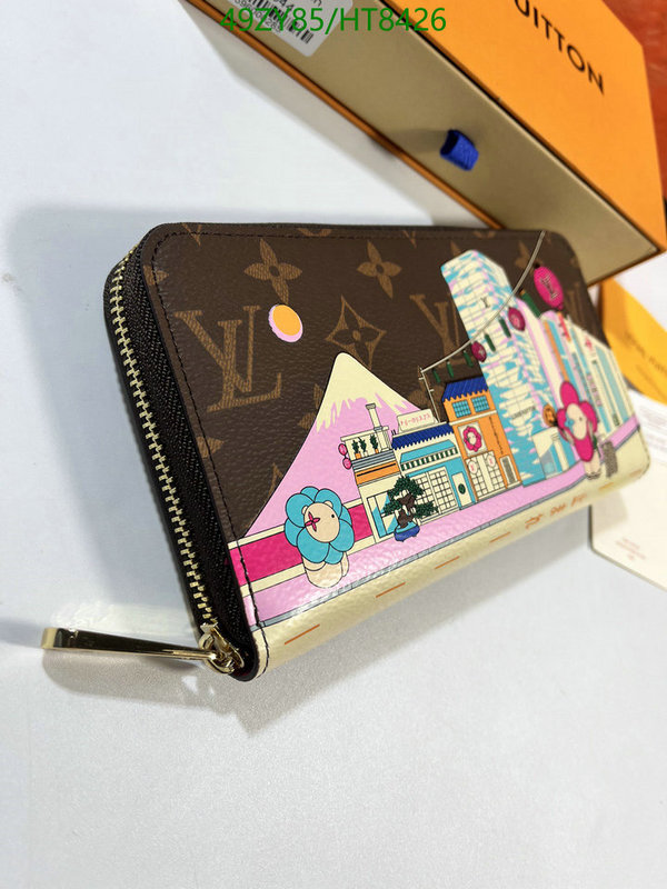 LV Bags-(4A)-Wallet-,Code: HT8426,$: 49USD