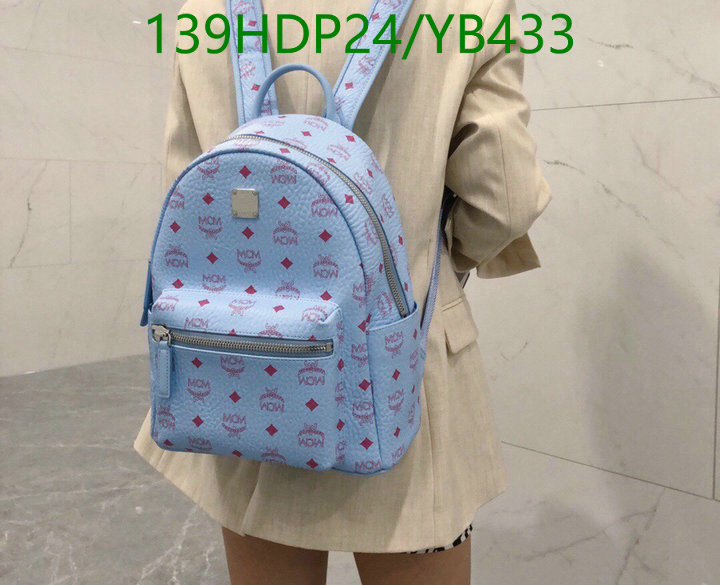 MCM Bag-(Mirror)-Backpack-,Code: YB433,