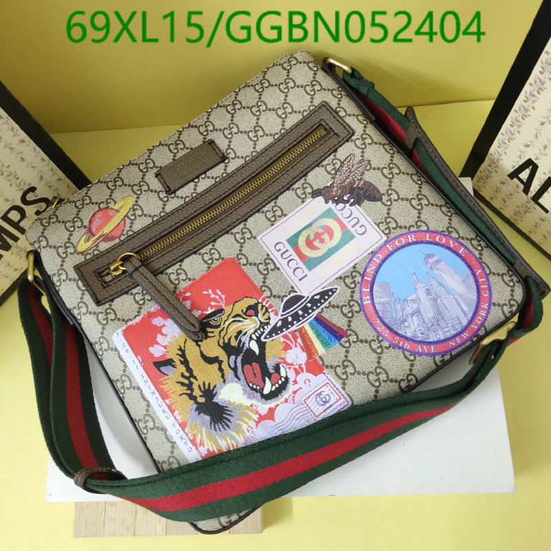 Gucci Bag-(4A)-Diagonal-,Code: GGBN0524504,$: 69USD