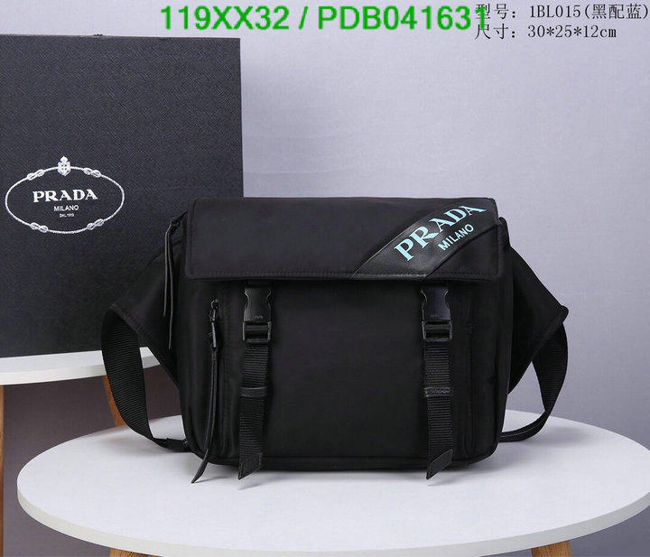 Prada Bag-(Mirror)-Diagonal-,Code: PDB041631,$: 119USD