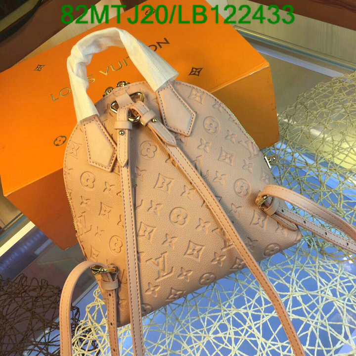 LV Bags-(4A)-Backpack-,Code: LB122433,$: 82USD