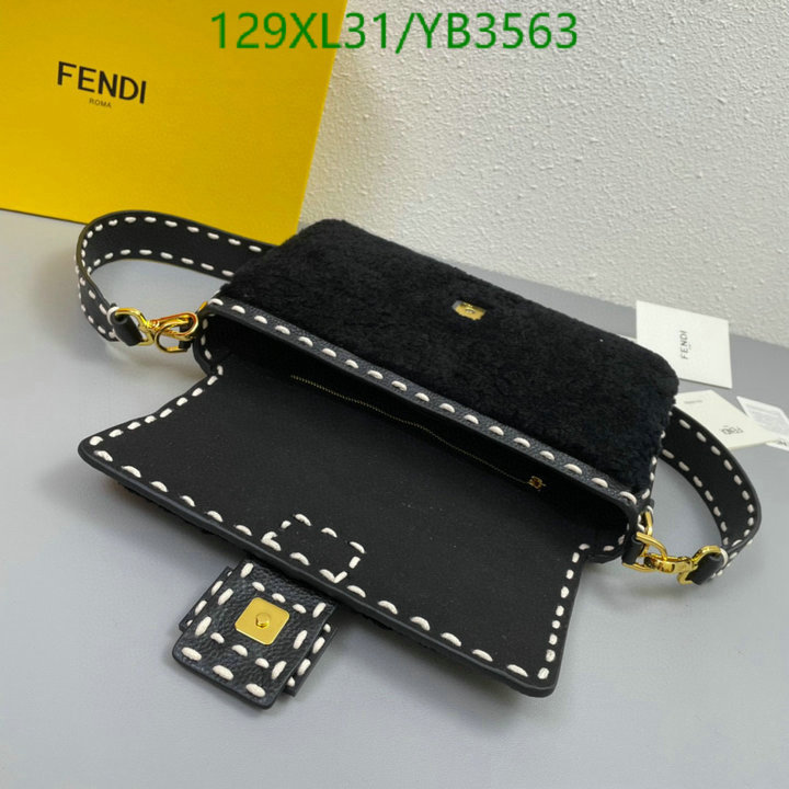 Fendi Bag-(4A)-Baguette-,Code: YB3563,$: 129USD