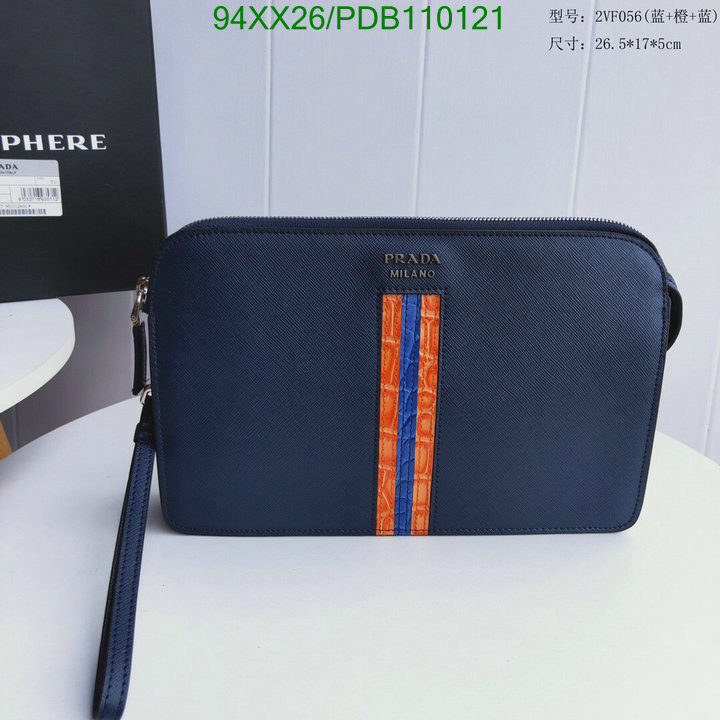 Prada Bag-(Mirror)-Clutch-,Code: PDB110121,$:94USD