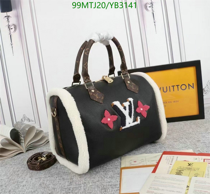 LV Bags-(4A)-Speedy-,Code: YB3141,$: 99USD