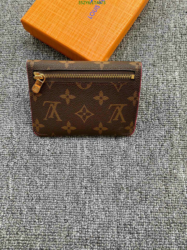 LV Bags-(4A)-Wallet-,Code: LT4873,$: 35USD