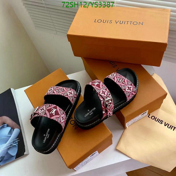 Women Shoes-LV, Code: YS3387,$: 72USD