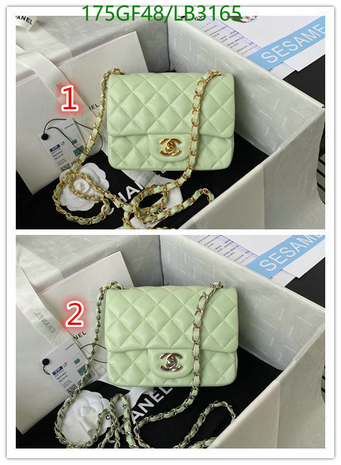 Chanel Bags -(Mirror)-Diagonal-,Code: LB3165,$: 175USD