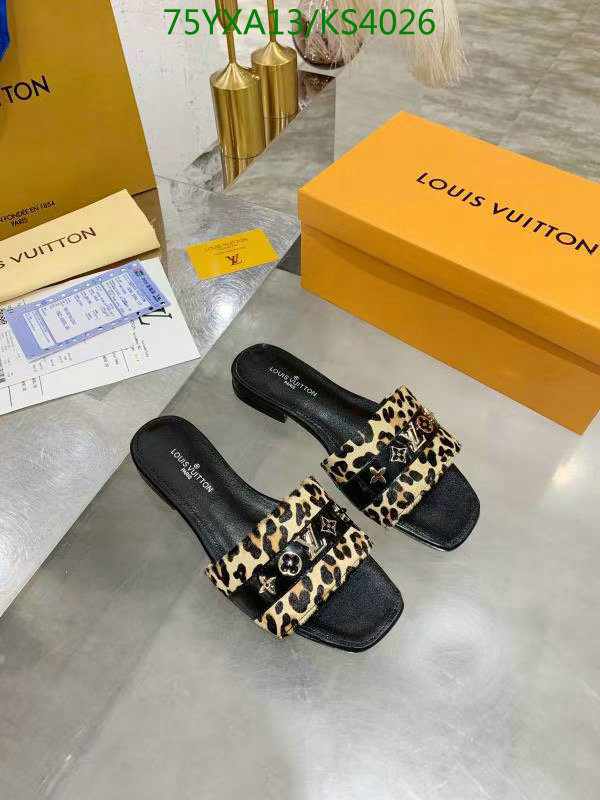 Women Shoes-LV, Code: KS4026,$: 75USD