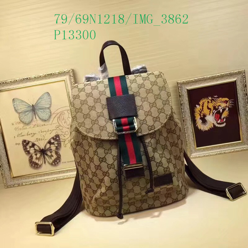 Gucci Bag-(4A)-Backpack-,Code:GGB111004,$: 79USD