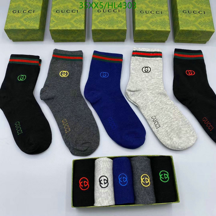 Sock-Gucci, Code: HL4303,$: 35USD