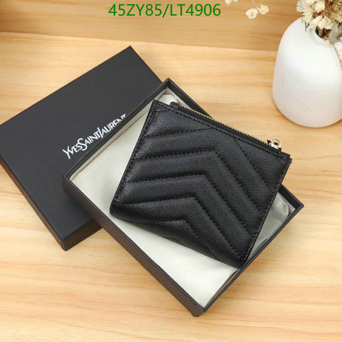 YSL Bag-(4A)-Wallet-,Code: LT4906,$: 45USD