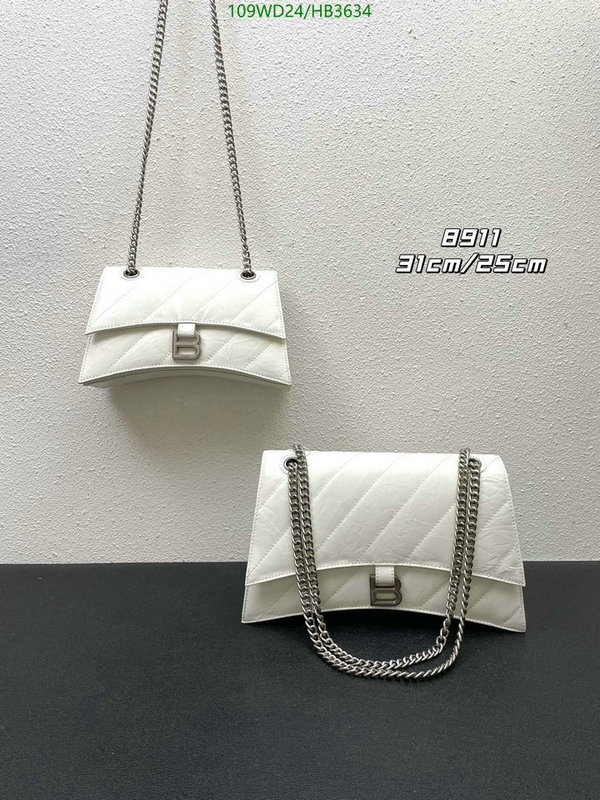 Balenciaga Bag-(4A)-Other Styles-,Code: HB3634,