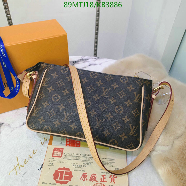 LV Bags-(4A)-Pochette MTis Bag-Twist-,Code: KB3886,$: 89USD