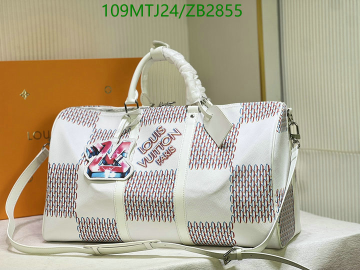 LV Bags-(4A)-Keepall BandouliRe 45-50-,Code: ZB2855,$: 109USD