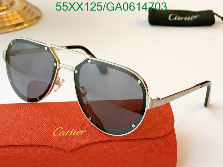 Glasses-Cartier, Code: GA0614703,$:55USD