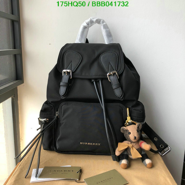 Burberry Bag-(Mirror)-Backpack-,Code: BBB041732,$: 175USD