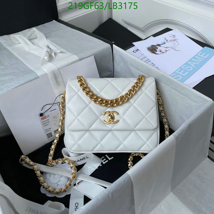 Chanel Bags -(Mirror)-Diagonal-,Code: LB3175,$: 219USD