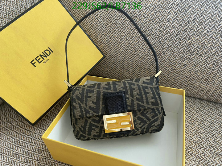 Fendi Bag-(Mirror)-Baguette,Code: LB7136,$: 229USD
