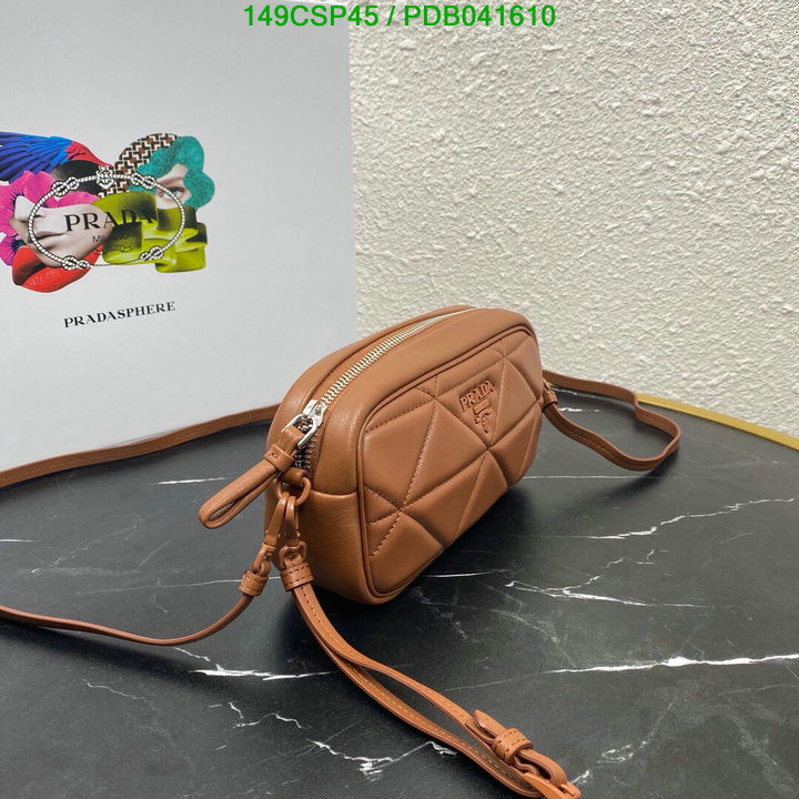 Prada Bag-(Mirror)-Diagonal-,Code: PDB041610,$: 149USD