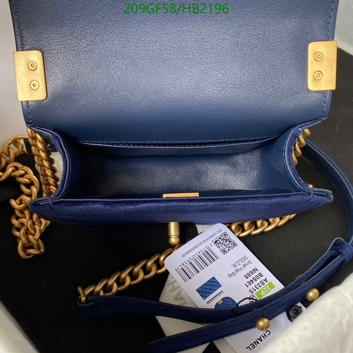 Chanel Bags -(Mirror)-Diagonal-,Code: HB2196,$: 209USD