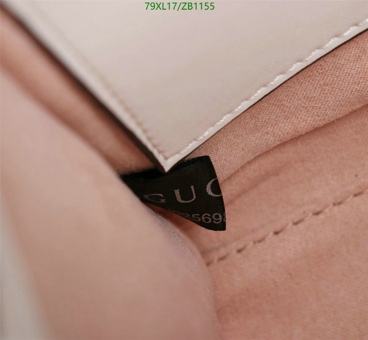 Gucci Bag-(4A)-Marmont,Code: ZB1155,$: 79USD