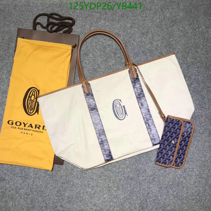 Goyard Bag-(Mirror)-Handbag-,Code: YB441,