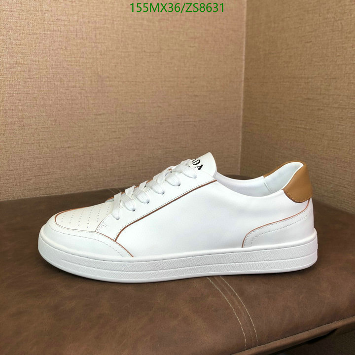 Men shoes-Prada, Code: ZS8631,$: 155USD