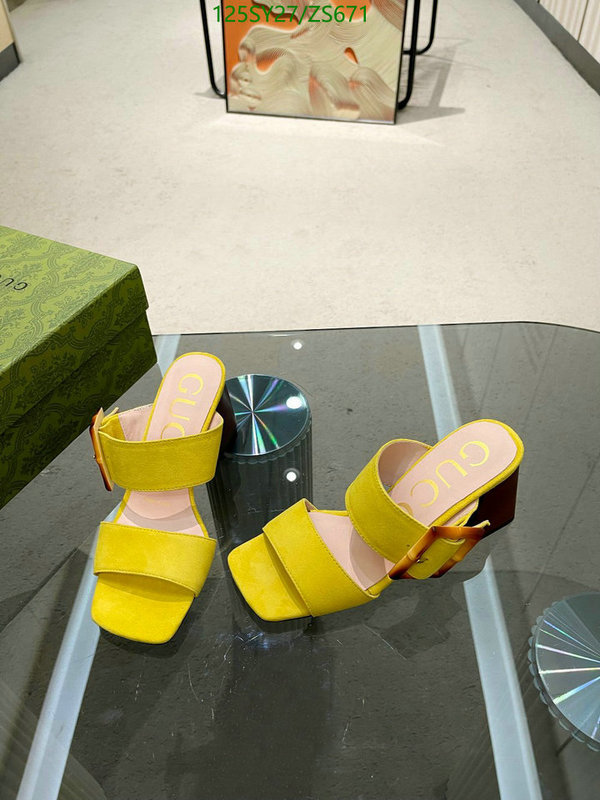 Women Shoes-Gucci, Code: ZS671,$: 125USD