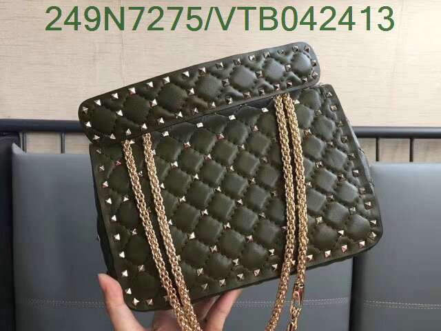 Valentino Bag-(Mirror)-Rockstud Spike,Code: VTB042413,$:249USD