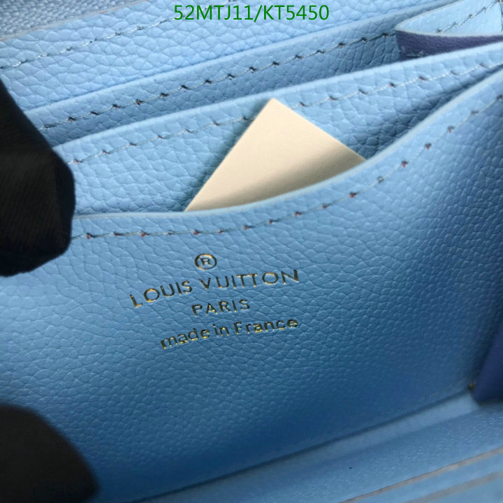 LV Bags-(4A)-Wallet-,Code: KT5450,$: 52USD