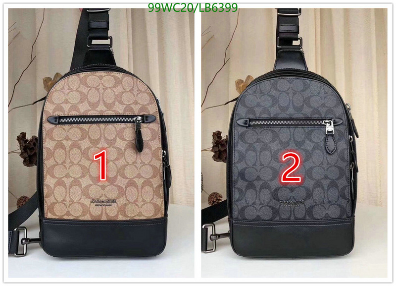 Coach Bag-(4A)-Belt Bag-Chest Bag--,Code: LB6399,$: 99USD