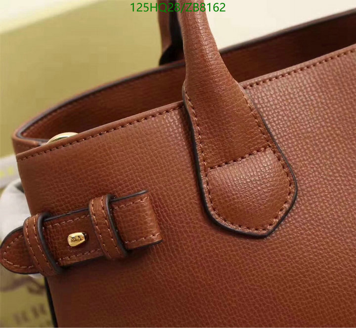 Burberry Bag-(4A)-Handbag-,Code: ZB8162,$: 125USD