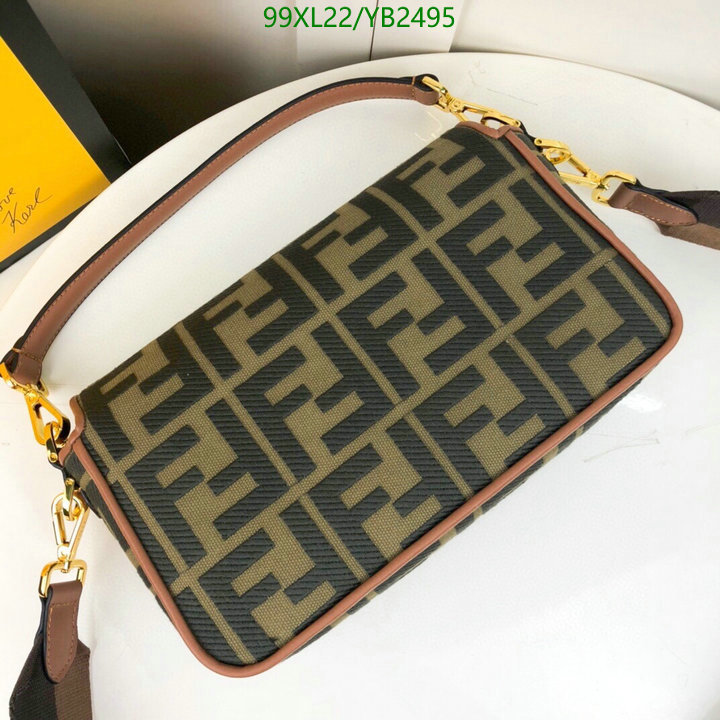 Fendi Bag-(4A)-Baguette-,Code: YB2495,$: 99USD