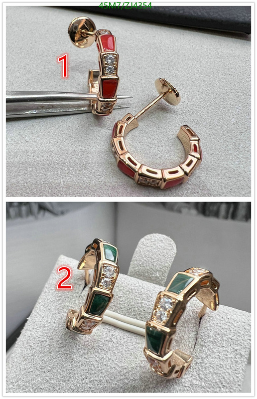 Jewelry-Bvlgari, Code: ZJ4354,$: 45USD