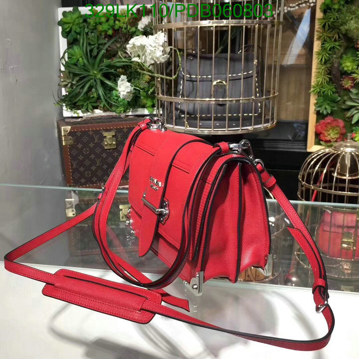 Prada Bag-(Mirror)-Diagonal-,Code: PDB060803,$: 329USD