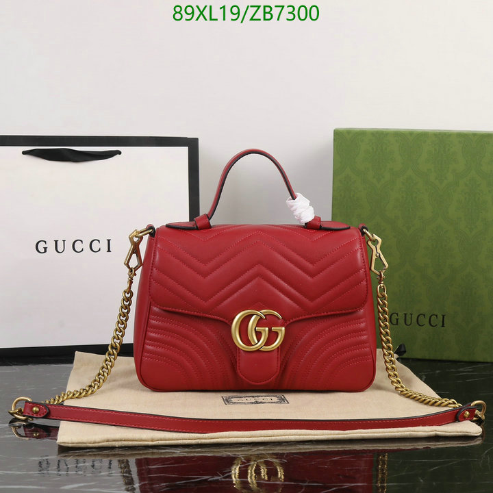 Gucci Bag-(4A)-Marmont,Code: ZB7300,$: 89USD