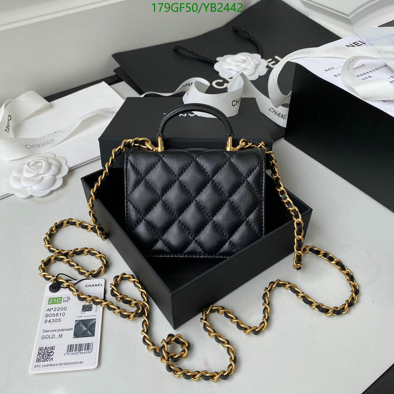 Chanel Bags -(Mirror)-Diagonal-,Code: YB2442,$: 179USD