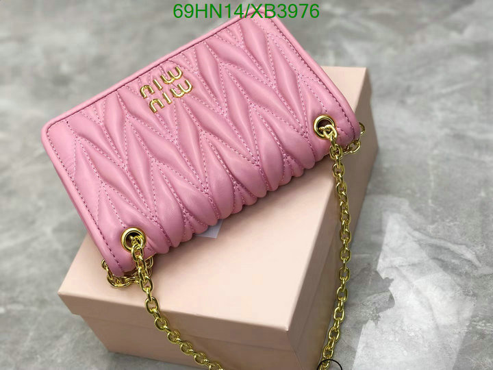 Miu Miu Bag-(4A)-Diagonal-,Code: XB3976,$: 69USD