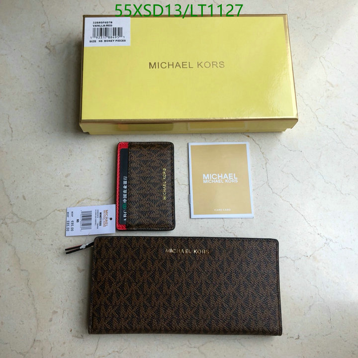 Michael Kors Bag-(Mirror)-Wallet-,Code: LT1127,$: 55USD