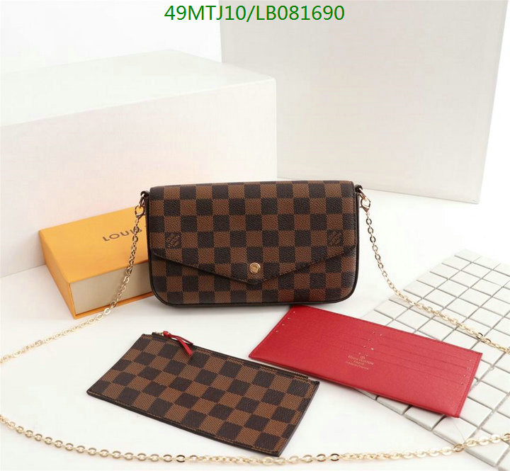 LV Bags-(4A)-Pochette MTis Bag-Twist-,Code: LB081690,$:49USD