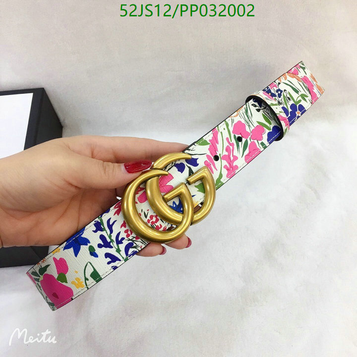 Belts-Gucci, Code: PP032002,$: 52USD