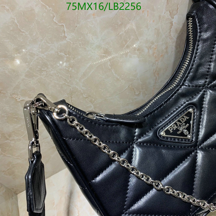 Prada Bag-(4A)-Re-Edition 2005,Code: LB2256,$: 75USD