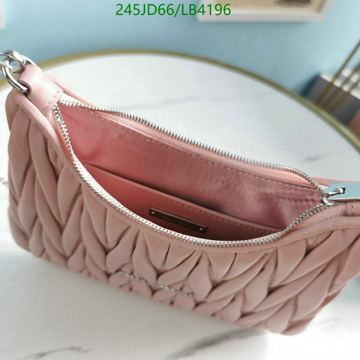 Miu Miu Bag-(Mirror)-Diagonal-,Code: LB4196,$: 245USD