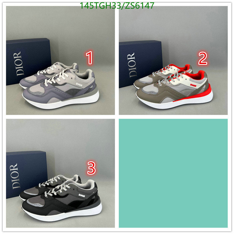 Men shoes-Dior, Code: ZS6147,$: 145USD