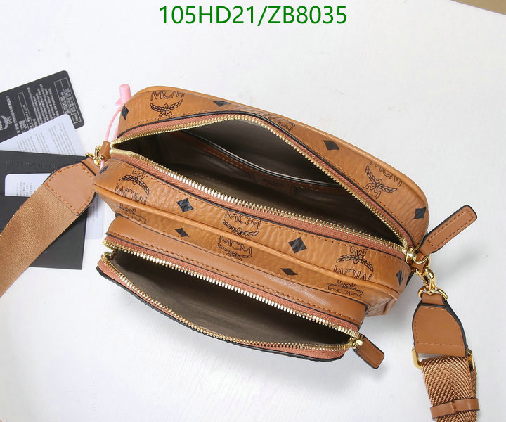 MCM Bag-(Mirror)-Diagonal-,Code: ZB8035,$: 105USD