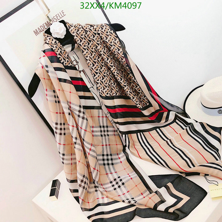 Scarf-Burberry, Code: KM4097,$: 32USD