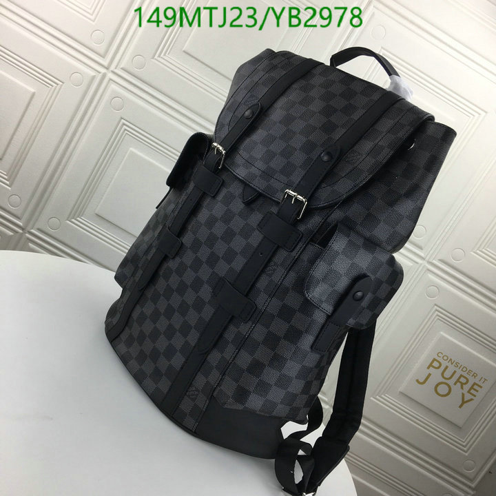 LV Bags-(4A)-Backpack-,Code: YB2978,$: 149USD